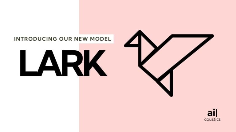 Introducing Lark: the new ai|coustics model for studio-quality speech audio 