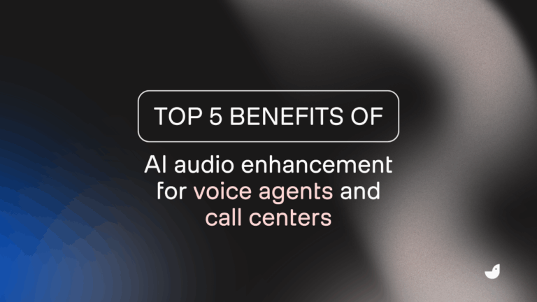 Top 5 benefits of AI audio enhancement
